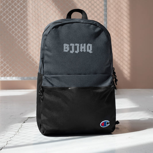 BJJ HQ Embroidered Champion Backpack