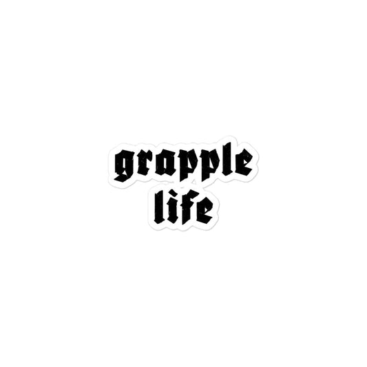 Grapple Life Bubble-Free Stickers