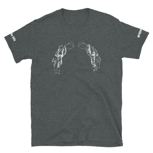 2 Fighters Bowing / Grapple Life - Unisex Soft Style Tee Shirt